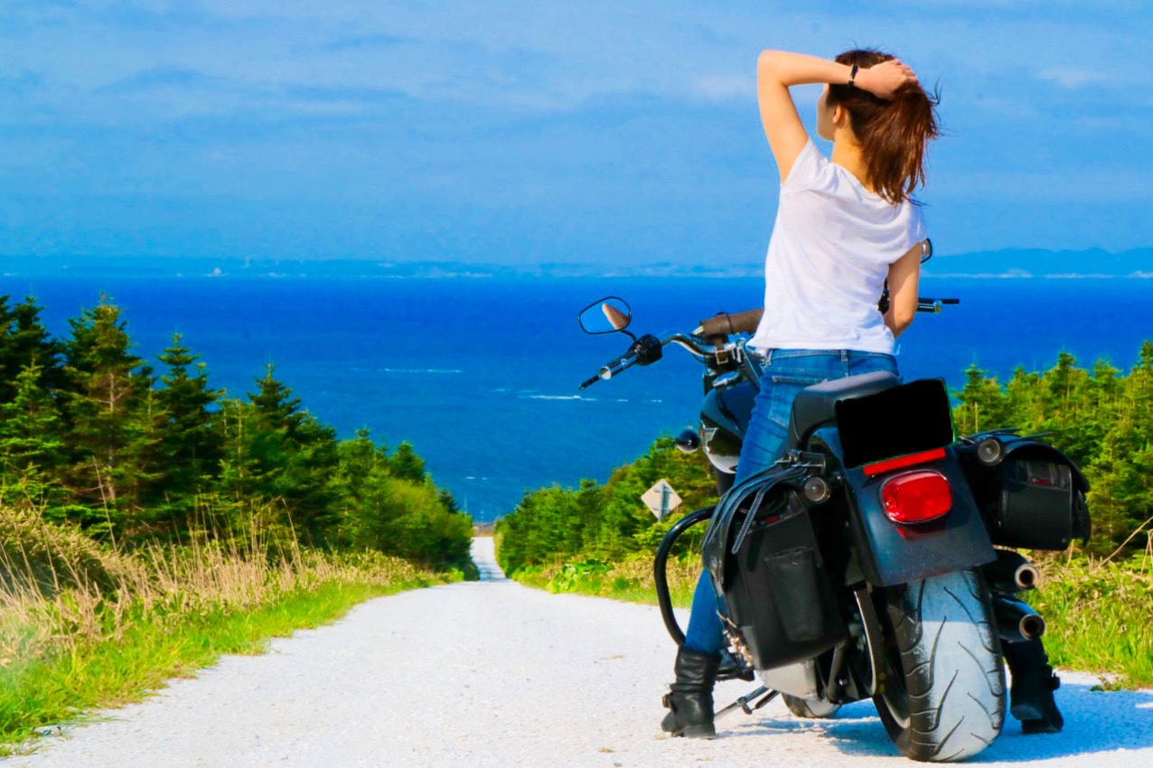 超人気女性ライダー 全国版おすすめの感動ロード ベスト5 あお あおたび さん登場 釣りとバイクが趣味なんだ