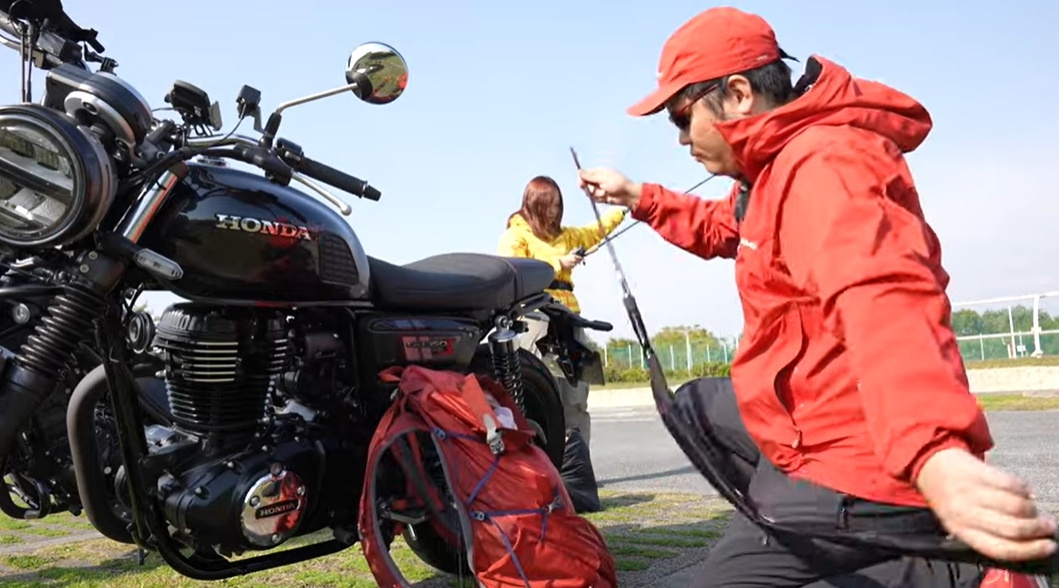 釣り バイクで釣りに行くの最高なんだがw マスゲンさん 釣りとバイクが趣味なんだ